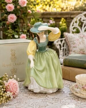 Royal Doulton Buttercup HN2309 Lady Figurine Bone China England 1963